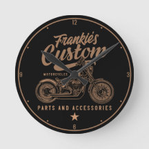 Garaje de motocicleta Bobber Personalizado de moto