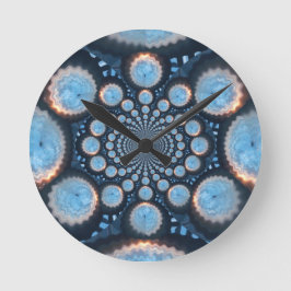 Reloj Redondo Mediano GASunriseAzulMandalas