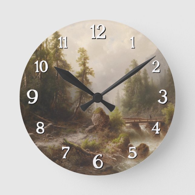 Reloj Redondo Mediano Gebirgsbach - Albert Rieger (Anverso)