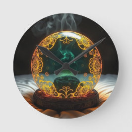Reloj Redondo Mediano Geheimnisvolle Dracheneier – Ursprung des Feuers