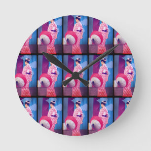 Reloj Redondo Mediano Geisha Dance
