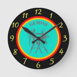 Reloj Redondo Mediano Gemini Wall Clock