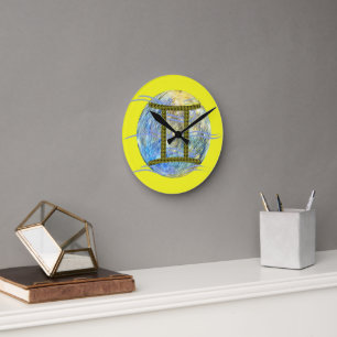 Reloj Redondo Mediano Géminis