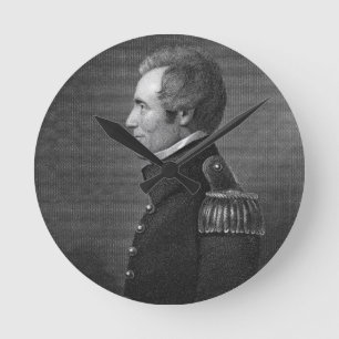 Reloj Redondo Mediano General importante Edmund Pendleton Gaines