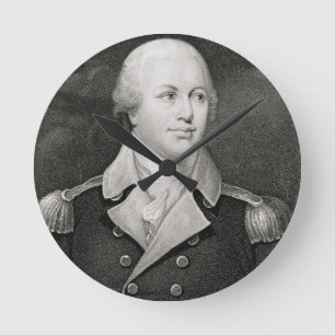 Reloj Redondo Mediano General importante Nathaniel Greene (1742-86),