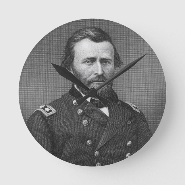 Reloj Redondo Mediano General Ulysses Simpson Grant, engraved after a da (Anverso)
