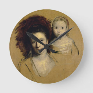 Reloj Redondo Mediano Georgiana, Countess Spencer and her Daughter Lady