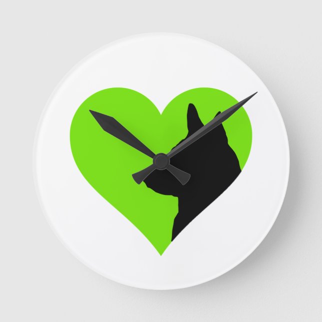 Reloj Redondo Mediano German Shepherd     (Anverso)