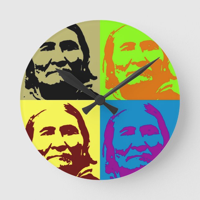 Reloj Redondo Mediano Gerónimo, luchador por la libertad del arte pop (Anverso)