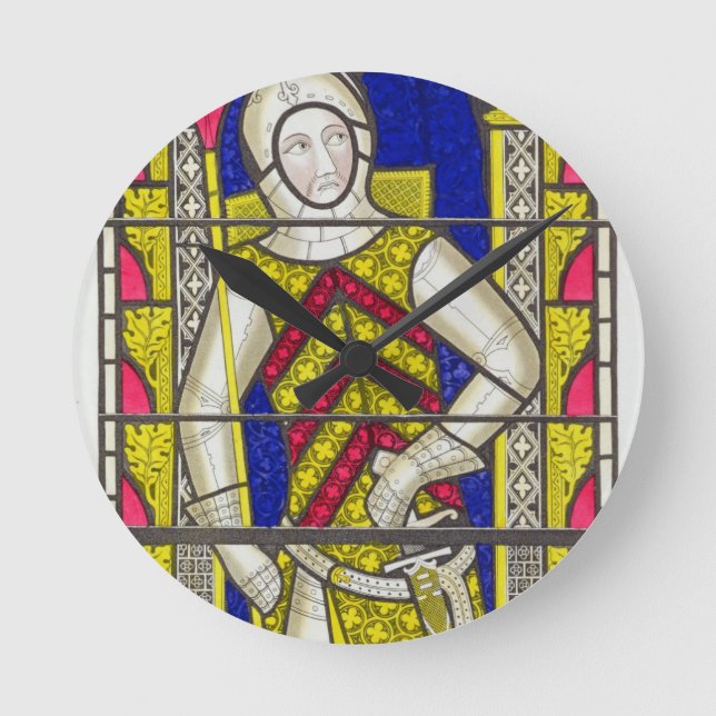 Reloj Redondo Mediano Gilbert de Clare, 3ro conde de Gloucester (Anverso)