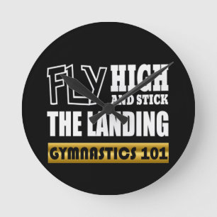 Reloj Redondo Mediano Gimnasia 101 Mosca de altura - Gimnasta Bar