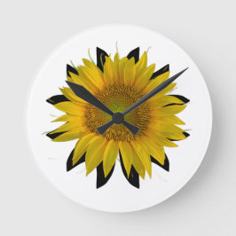 Reloj Redondo Mediano Girasol