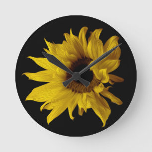 Reloj Redondo Mediano Girasol