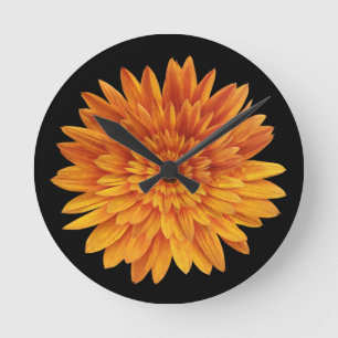 Reloj Redondo Mediano girasol flor flores