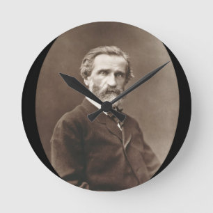 Reloj Redondo Mediano Giuseppe Verdi (1813-1901) de 'Galerie Contempor