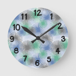 Reloj Redondo Mediano Glaucous Stars