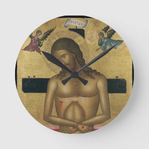 RELOJ REDONDO MEDIANO GLORIA A JESÚS CRISTO