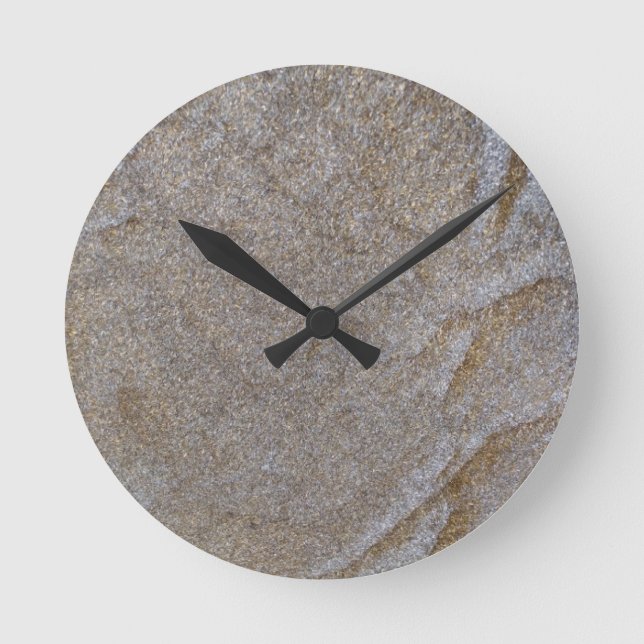 Reloj Redondo Mediano golden brass chips  (Anverso)