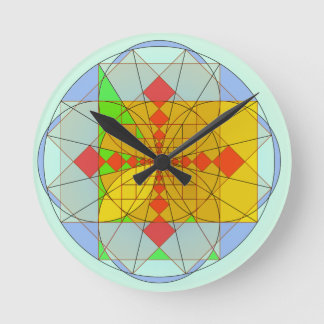 Reloj Redondo Mediano Golden rectangle shapes