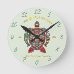 Reloj Redondo Mediano Golfo de México