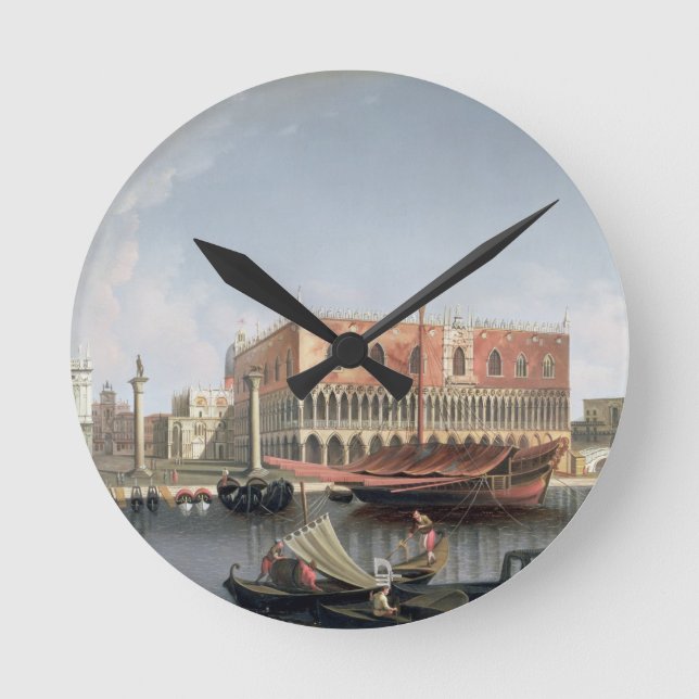 Reloj Redondo Mediano Gondolas before St. Marks Square, Venice (Anverso)