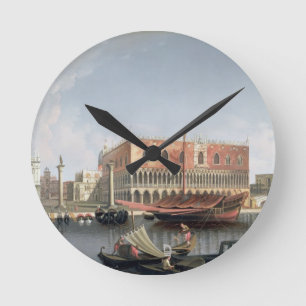 Reloj Redondo Mediano Gondolas before St. Marks Square, Venice