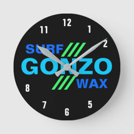 Reloj Redondo Mediano GONZO SURF WAX despertador