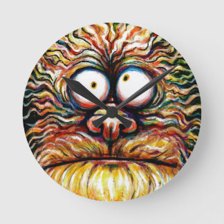 Reloj Redondo Mediano Google Eyed Monster Clock