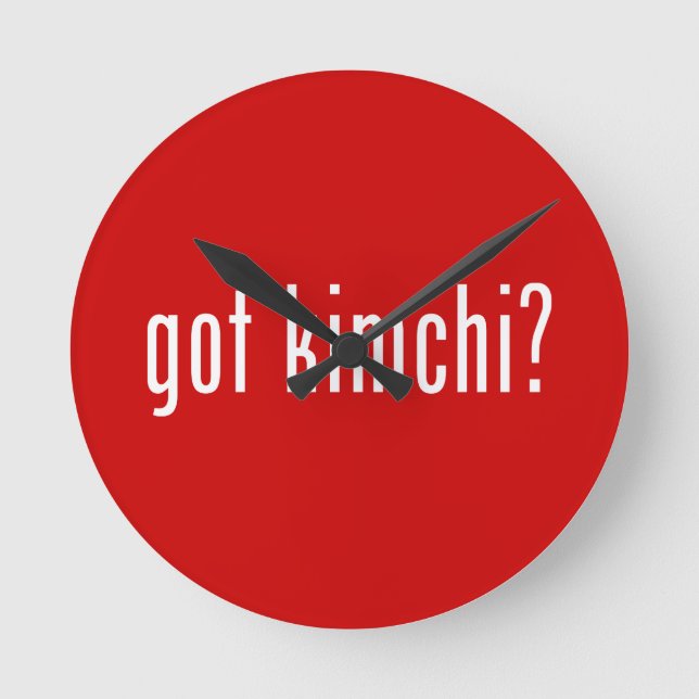 Reloj Redondo Mediano got kimchi? (Anverso)