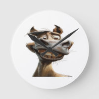 Gracioso diseño de arte burro