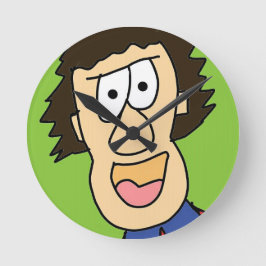 Reloj Redondo Mediano grampa joven