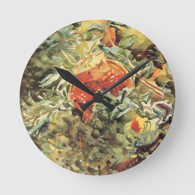 Reloj Redondo Mediano Granadas II de John Singer Sargent (Anverso)