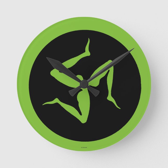 Reloj Redondo Mediano Grecia: Triskelion (Anverso)