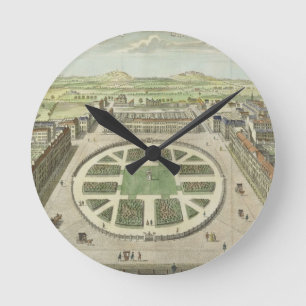 Reloj Redondo Mediano Grosvenor ajusta, para la "encuesta sobre el