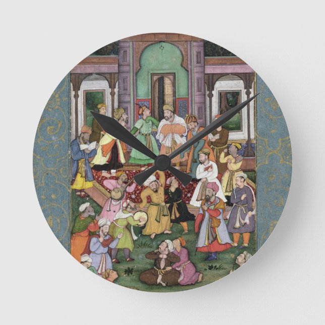 Reloj Redondo Mediano Grupo de Derviches Remolinos, del Gran Clive (Anverso)