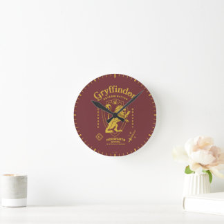 Reloj Redondo Mediano GRYFFINDOR™ Determinación Coraje Valentía Escudo
