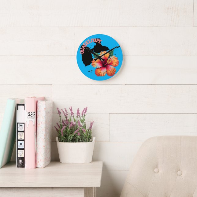 RELOJ REDONDO MEDIANO GUADELOUPE (Sala de lectura)