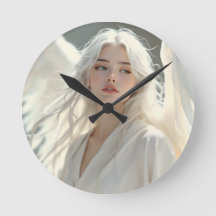 Guardián Luminoso - Ángel del alba plateado