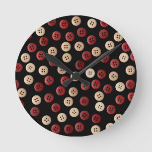 Reloj Redondo Mediano Guay Cute Divertido Único