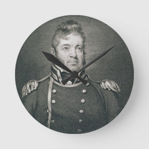 Reloj Redondo Mediano Guillermo Bainbridge (1774-1833) grabado por