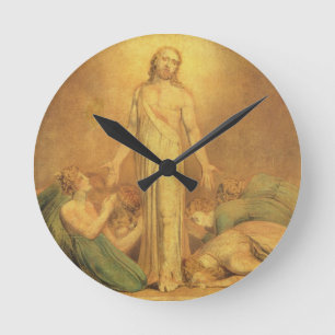 Reloj Redondo Mediano Guillermo Blake el Cristo que aparece a los
