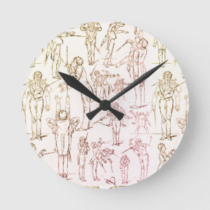 Reloj Redondo Mediano Gustav Mahler - Conductora