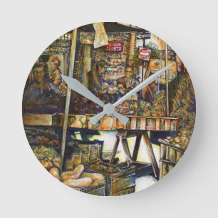 Reloj Redondo Mediano Hace que la creatividad brille todo lo más