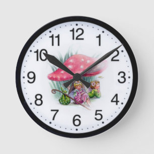 Reloj Redondo Mediano Hada