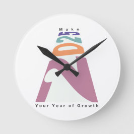 Reloj Redondo Mediano Haga de 2025 su año de crecimiento