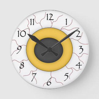Reloj Redondo Mediano Hairy Eyeball