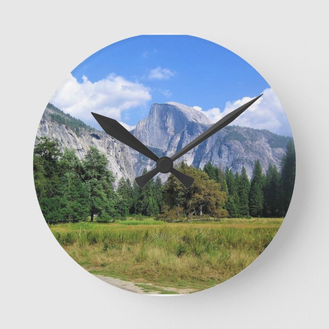 Reloj Redondo Mediano Half Dome, Yosemite National Park, CA (Anverso)