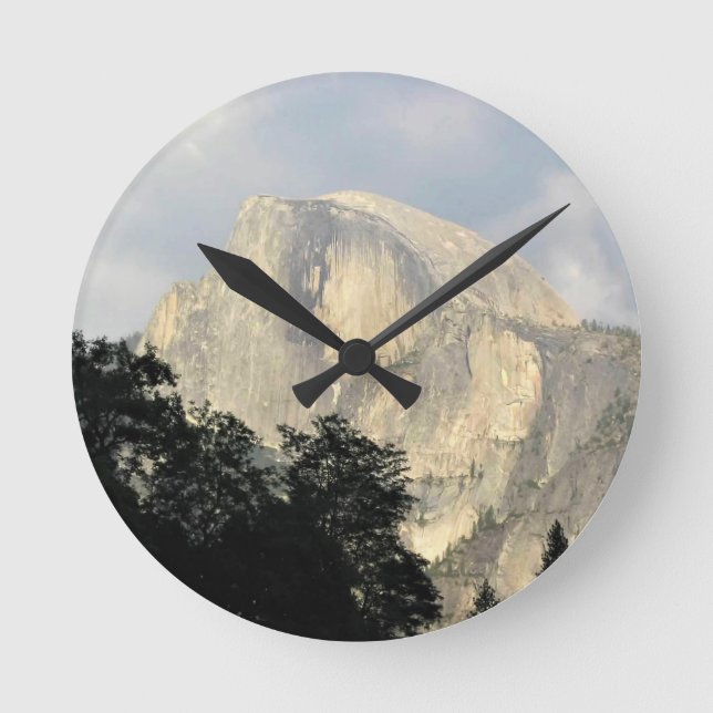 Reloj Redondo Mediano Half Dome, Yosemite National Park, CA (Anverso)