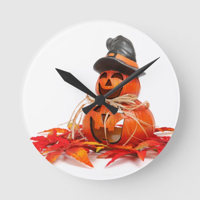 Reloj Redondo Mediano Halloween 5 (Anverso)