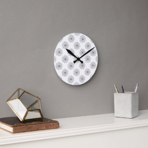 Reloj Redondo Mediano Halloween, Spider Web, Trick O Trete, Boo